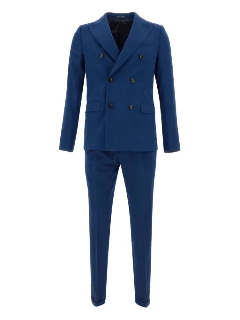 Marchesani King peak-lapels double-breasted suit