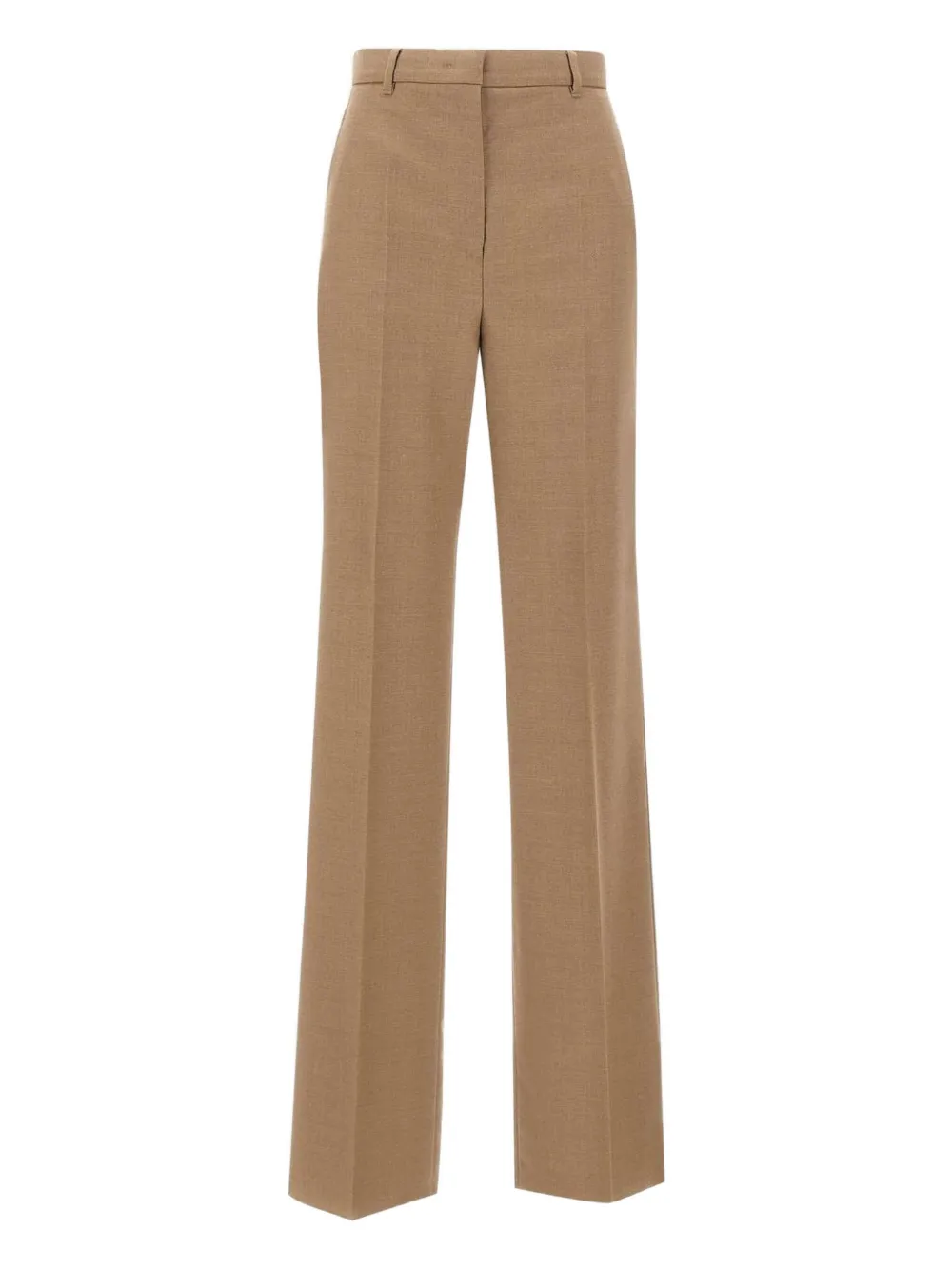 Max Mara Soraga Twill belt loops trousers | Brown | Image 1