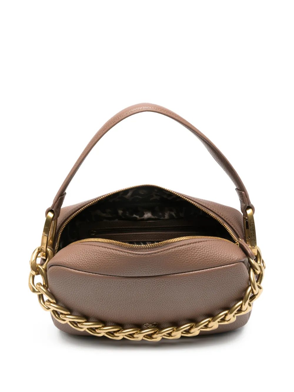 Braccialini Chain-strap Cross Body Bag In Brown