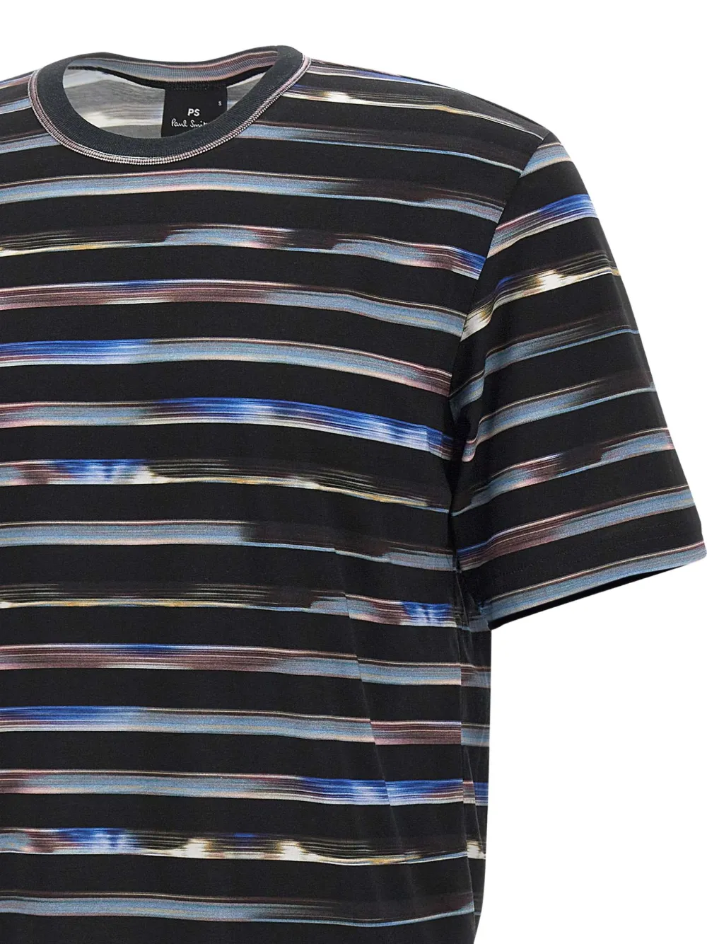 Paul Smith Striped T-shirt In Multi