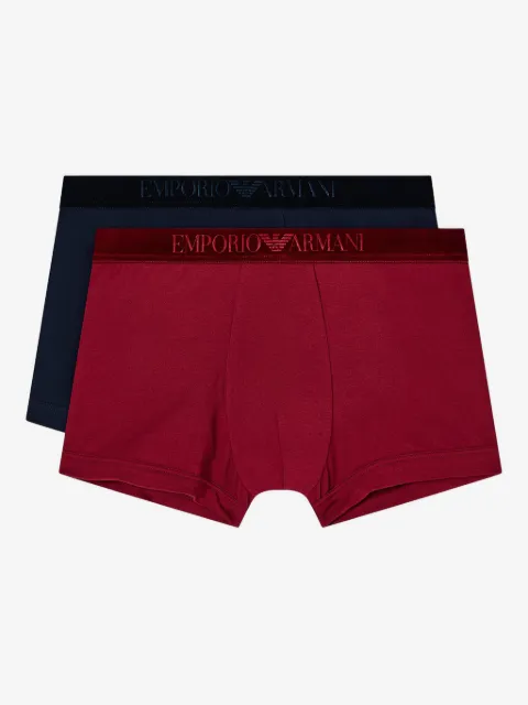 Emporio Armani elasticated logo boxers (set of two)
