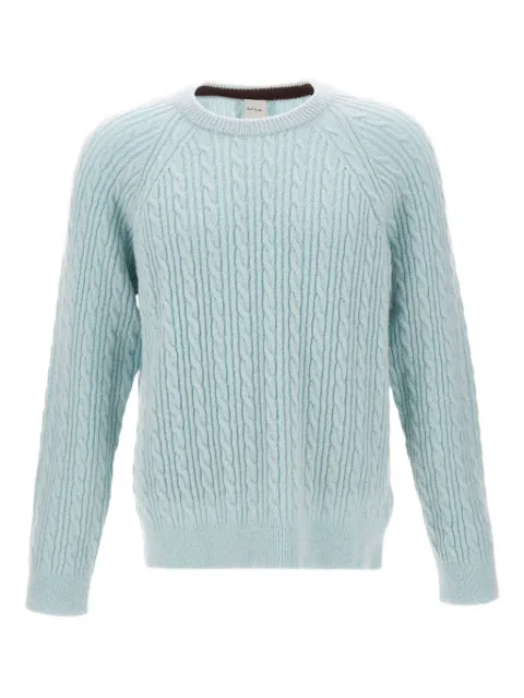 Paul Smith cable knit crew neck knitwear