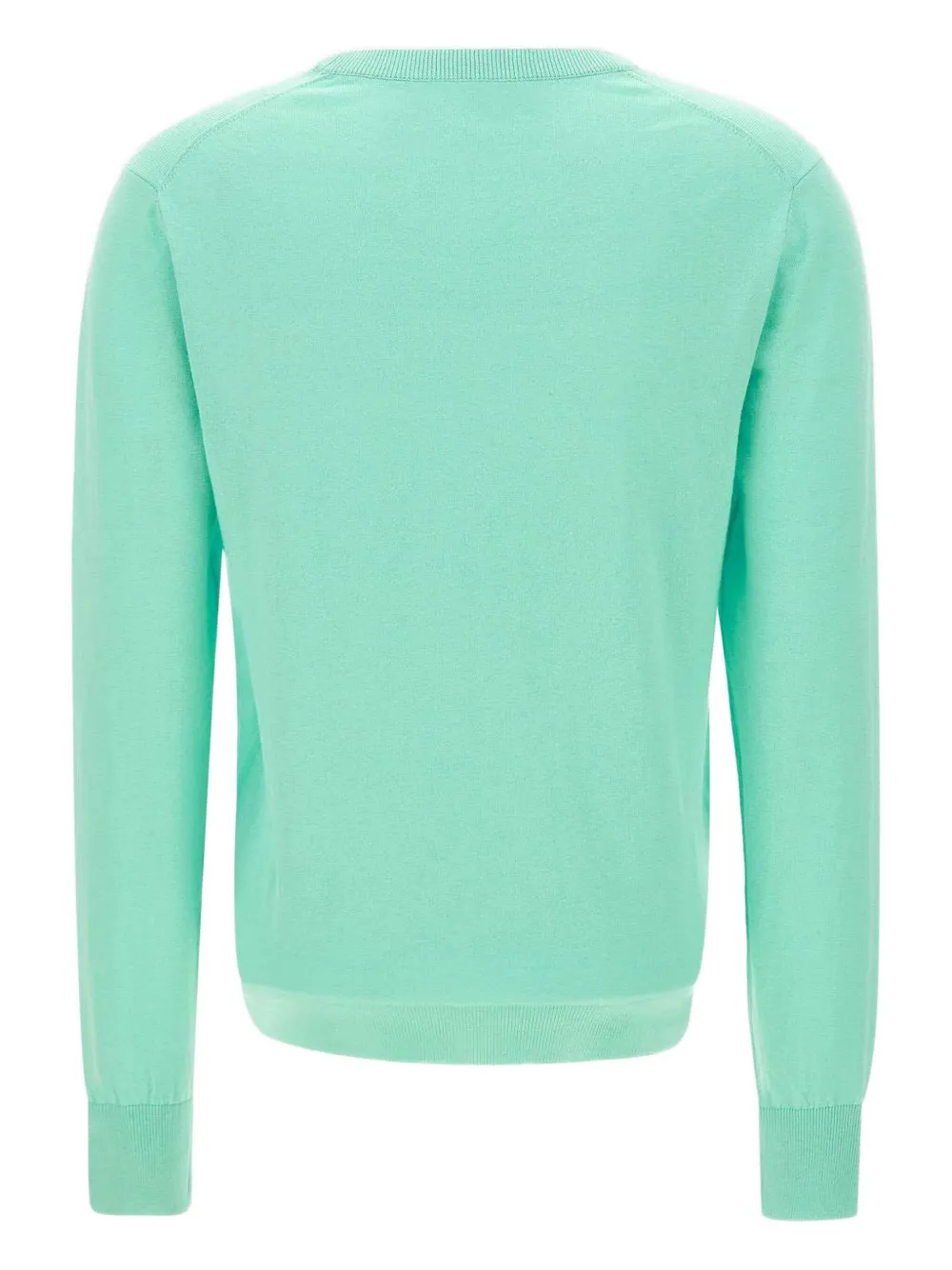 Sun 68 Long-sleeved Crew-neck Sweater In Green