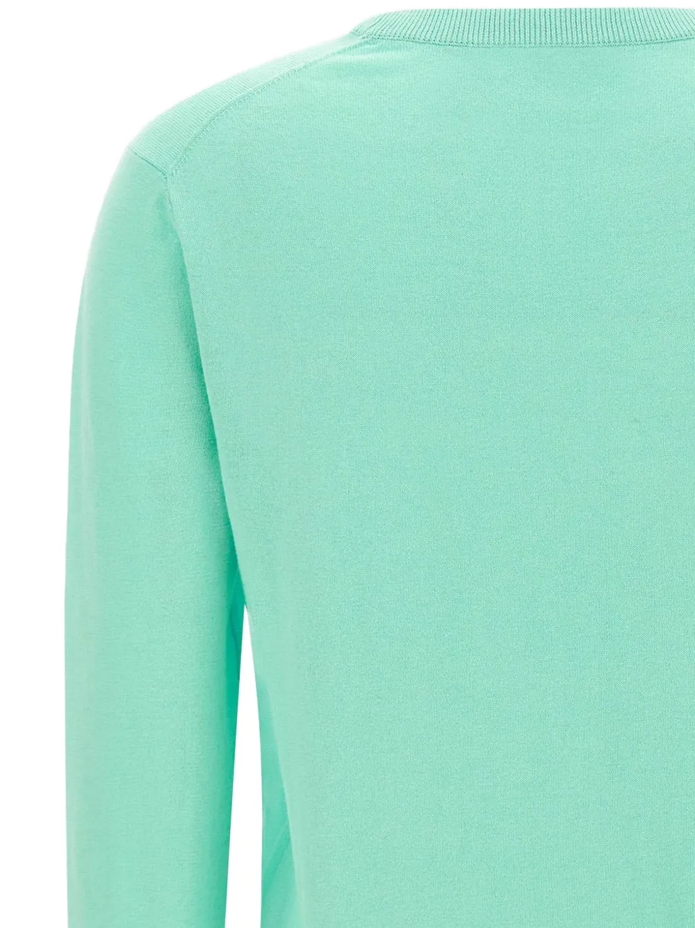 Sun 68 Long-sleeved Crew-neck Sweater In Green
