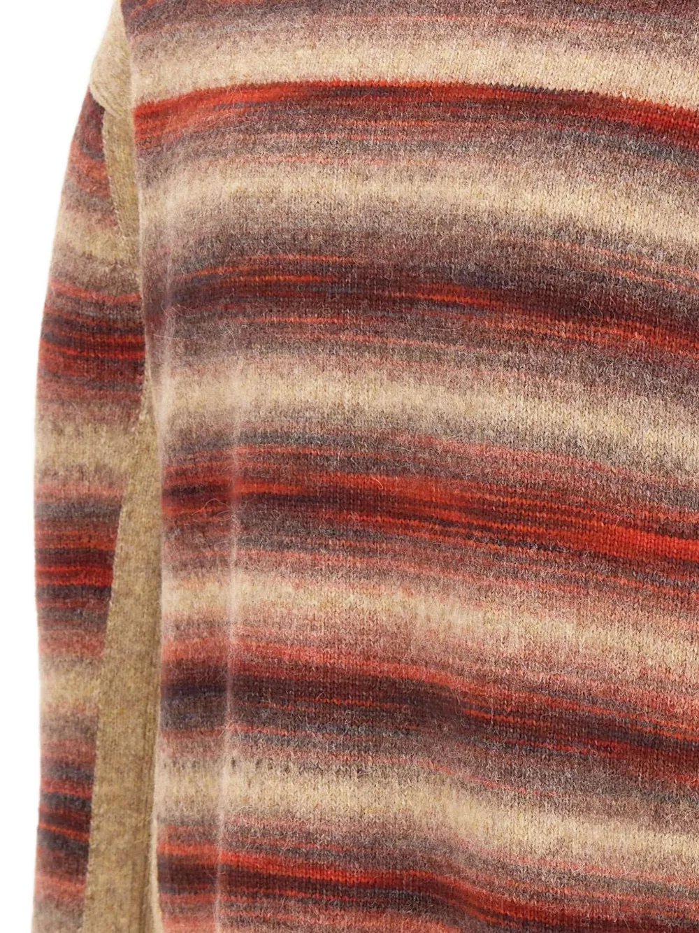 Paul Smith Striped Sweater In Neutral