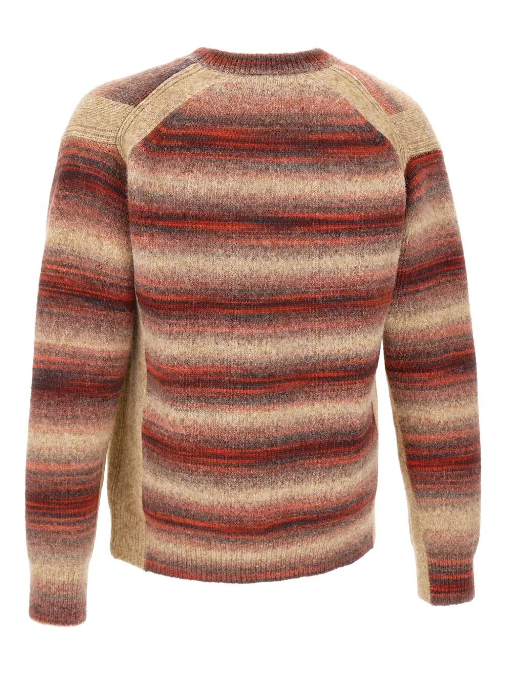 Paul Smith Striped Sweater In Neutral