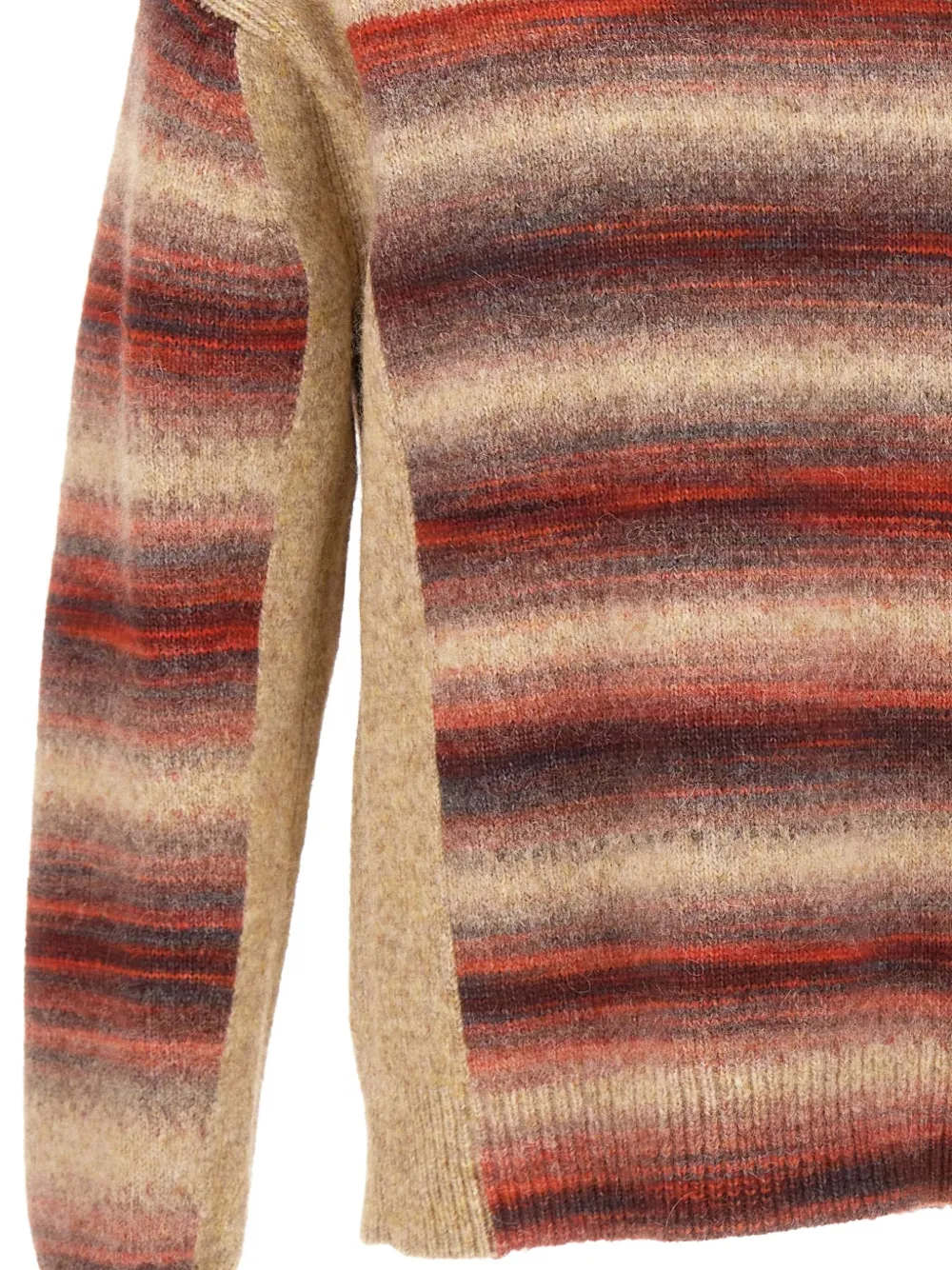 Paul Smith Striped Sweater In Neutral
