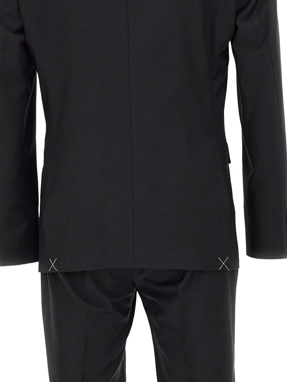  Marchesani Peak-lapels Single-breasted Suit - Black 