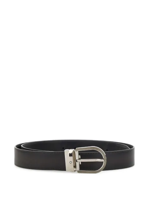 Montblanc Horseshoe leather belt