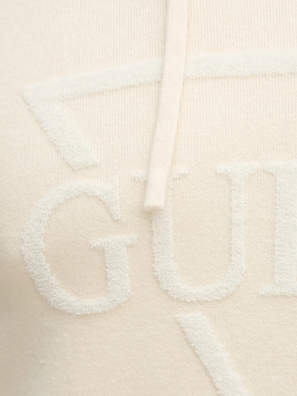 GUESS USA Hoodie met logo Beige