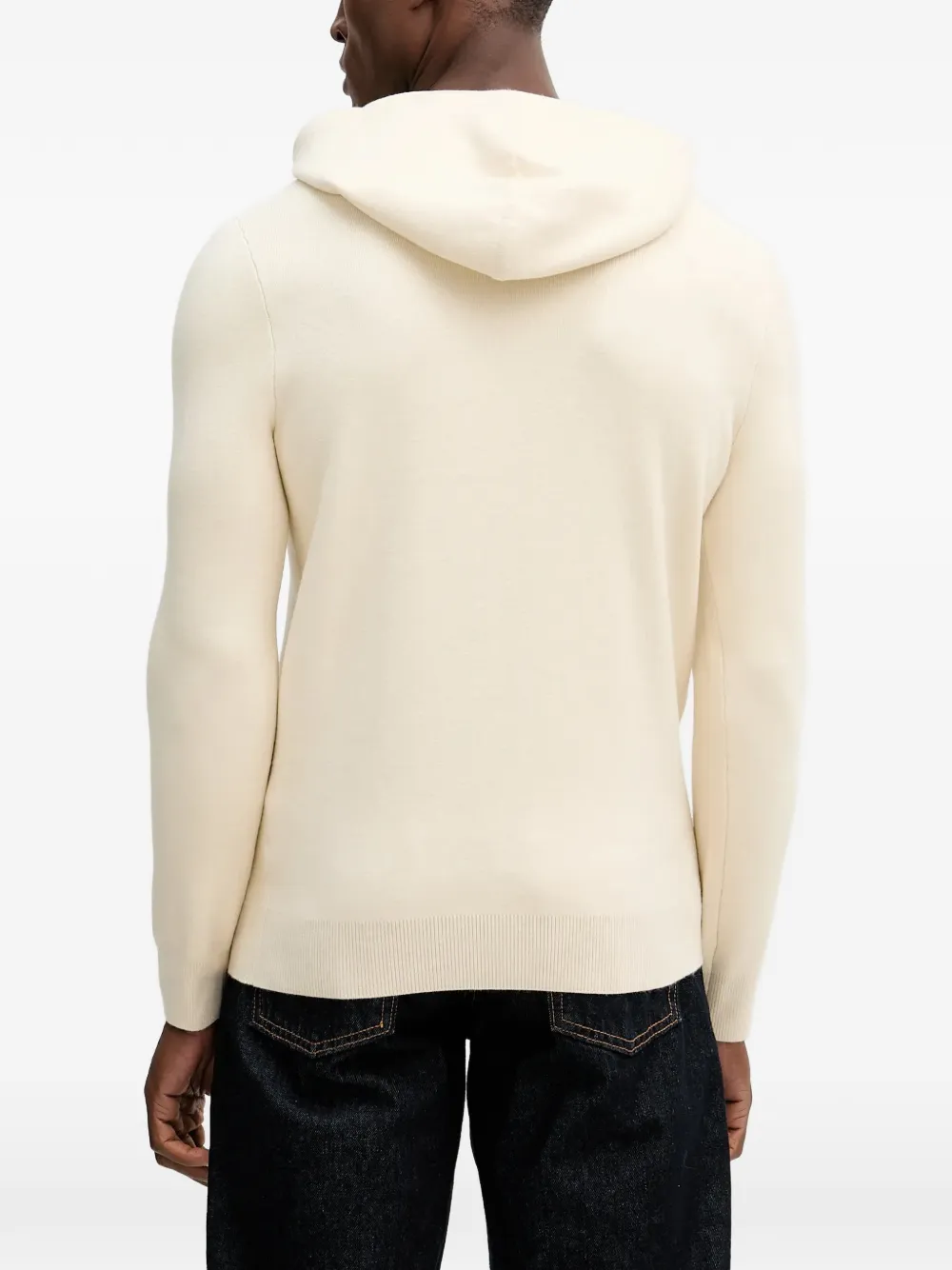 GUESS USA Hoodie met logo Beige