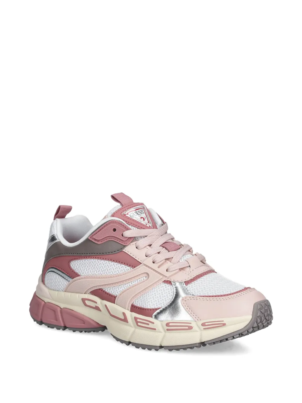 GUESS USA Sneakers met logo - Roze