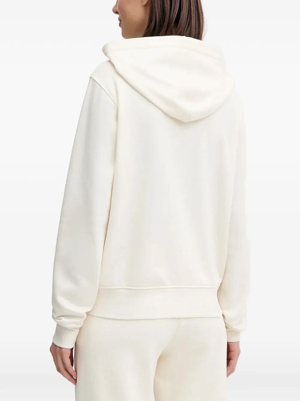 Emporio Armani Hoodie met rits Wit