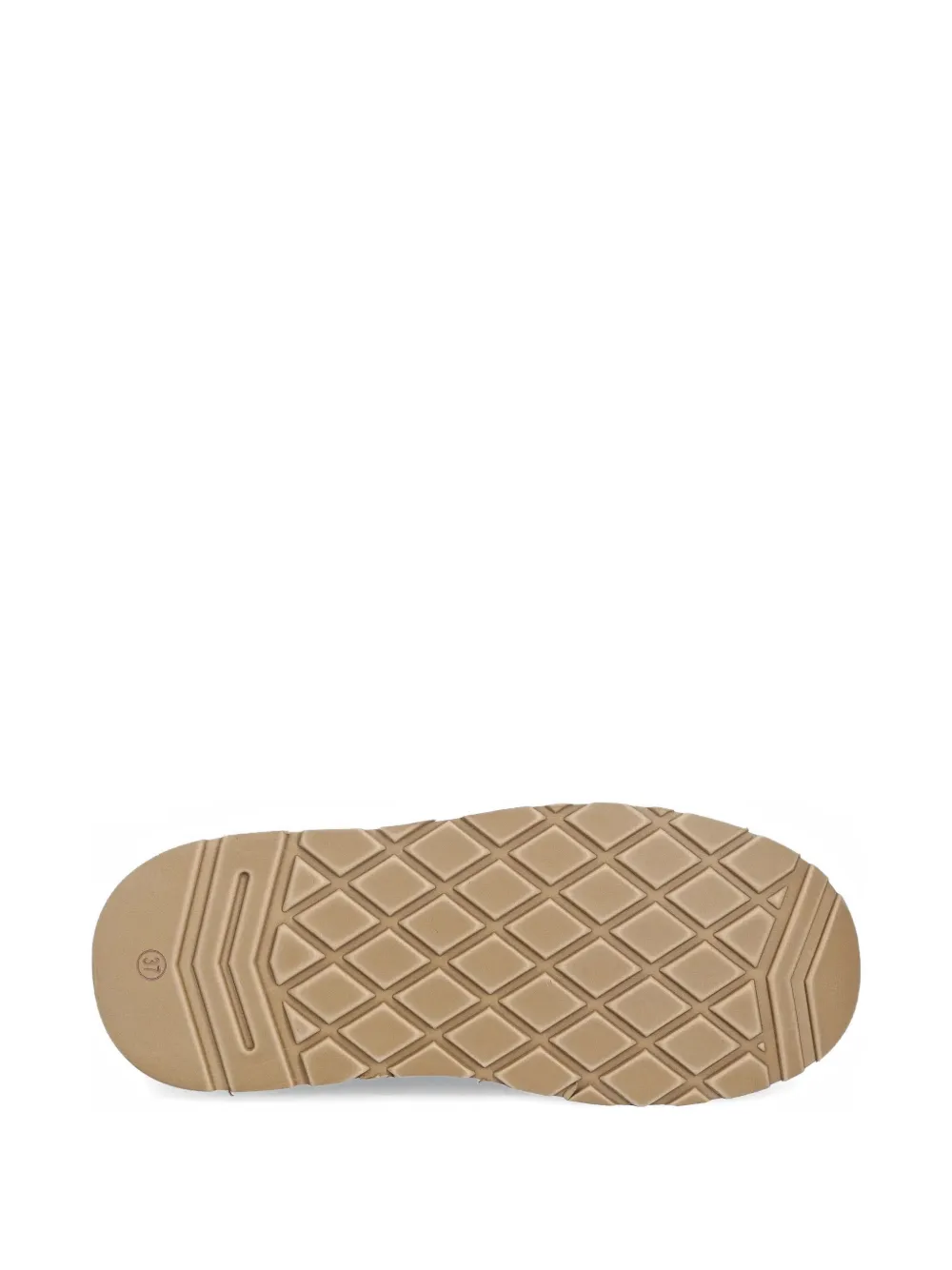 GUESS USA 45mm buckle-logo strap ankle boots Beige