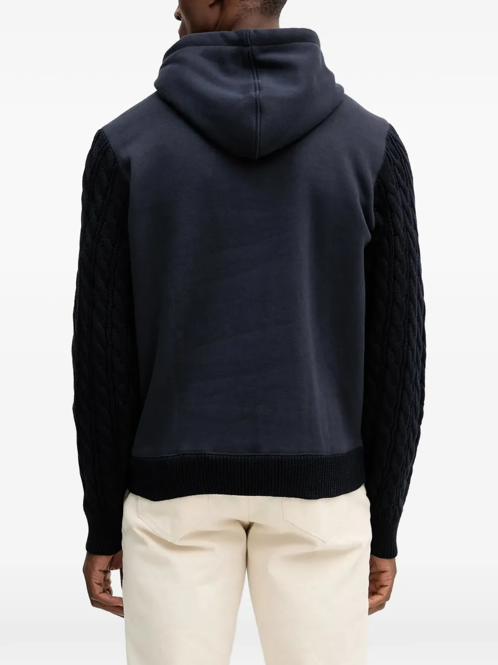 GUESS USA Hoodie met logodetail Blauw