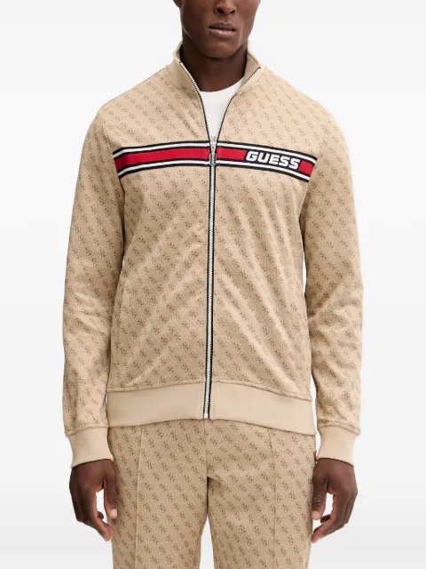 GUESS USA monogram zip tracksuit