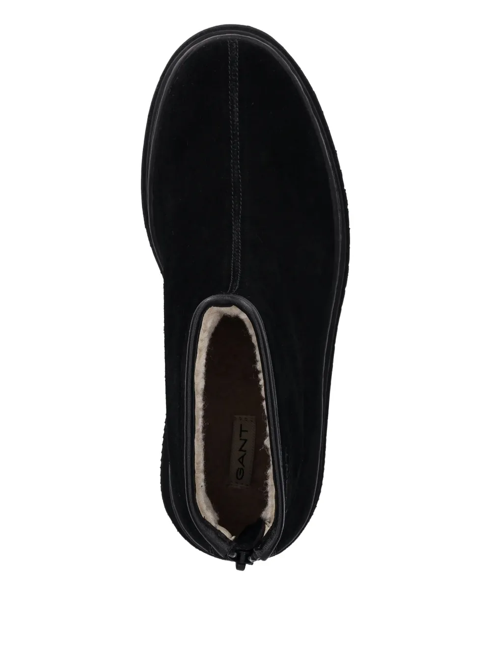 Gant Blistown laarzen met plateauzool en rits Zwart