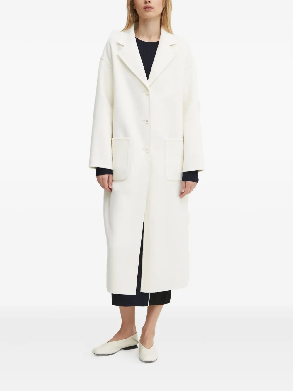 FROM FUTURE button wool coat | Abrigos con botones | Image 2