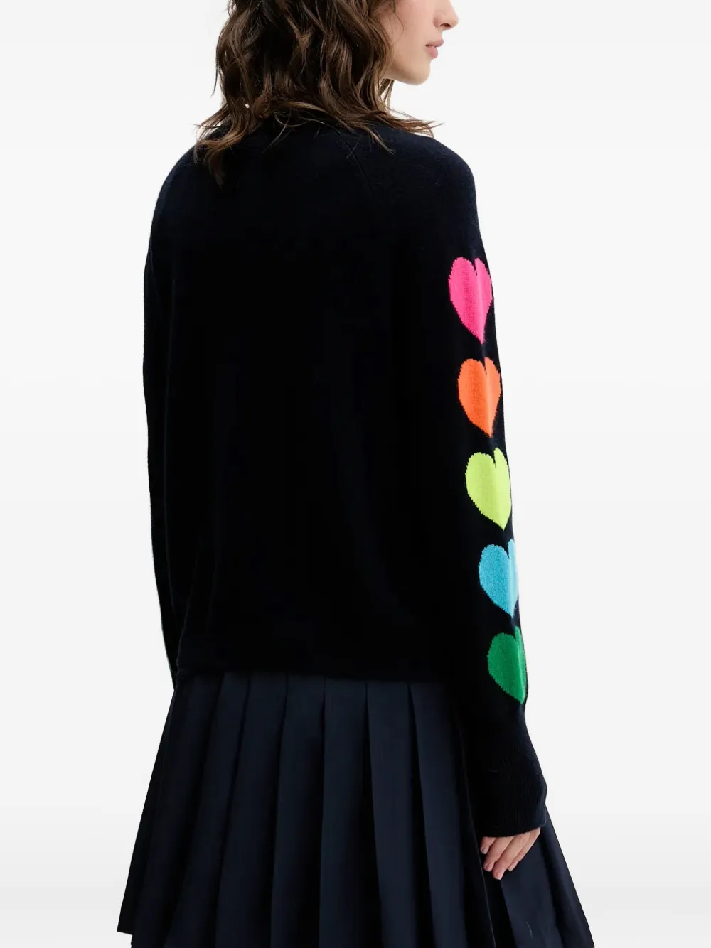 FROM FUTURE heart-motif cashmere sweater | Knitted Sweaters | Image 2