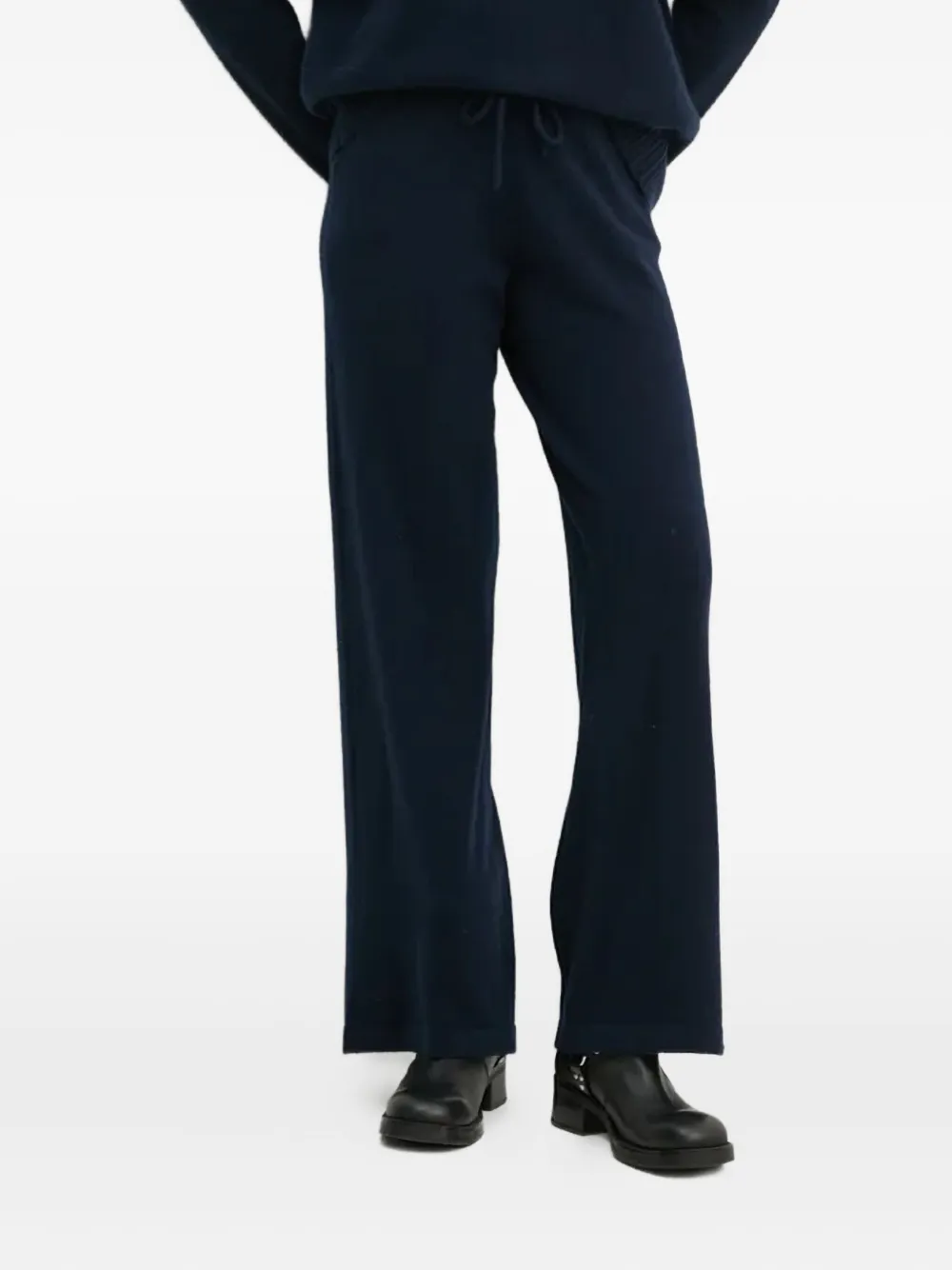 FROM FUTURE drawstring heart-motif trousers | azul | Image 1