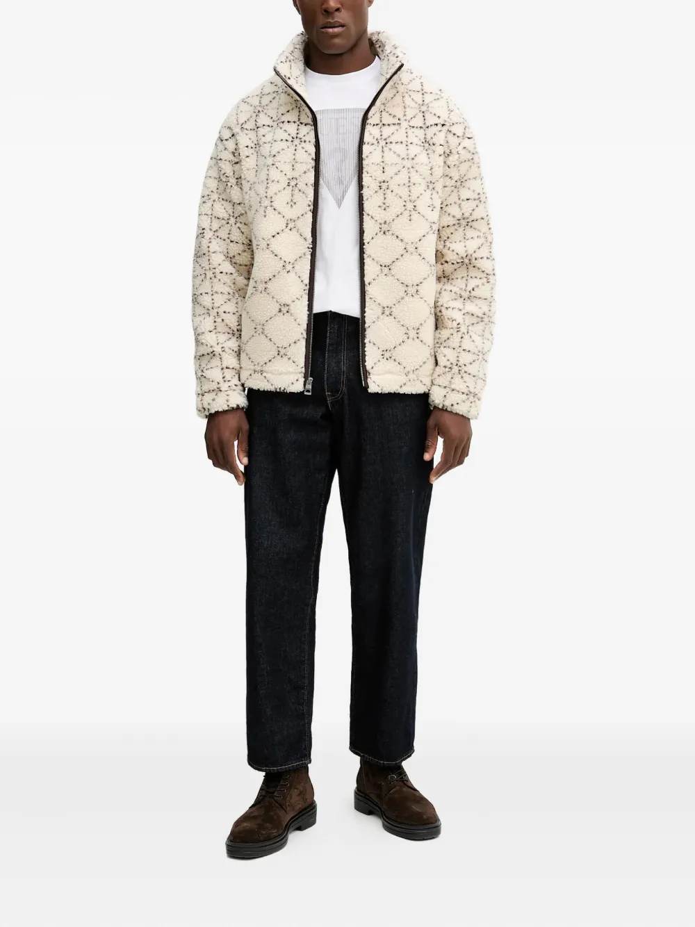 GUESS USA patterned zip-up jacket | Bomber Jackets | Image 2