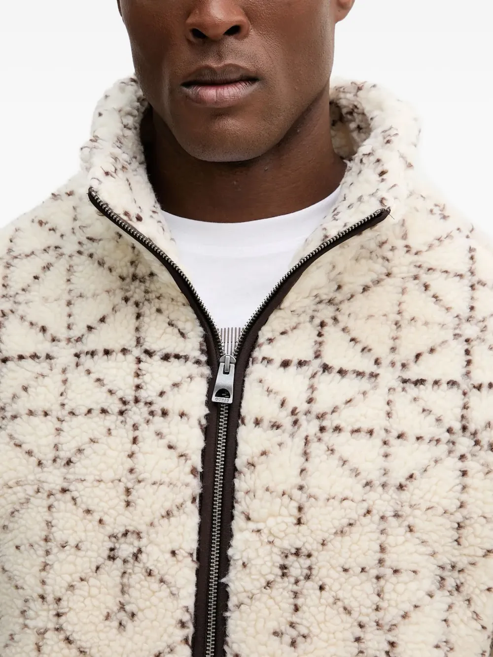 GUESS USA Jack met rits Beige