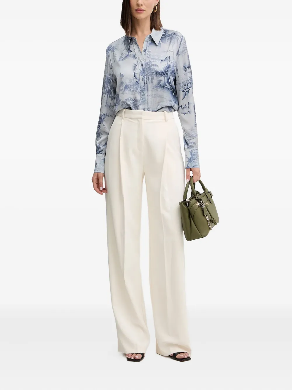 GUESS USA buttoned printed top | Shirts | Image 2