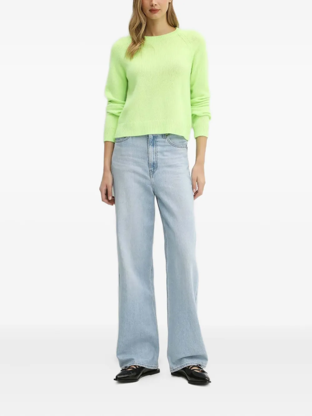 FROM FUTURE raglan-sleeves cashmere pullover | Knitted Sweaters | Image 2