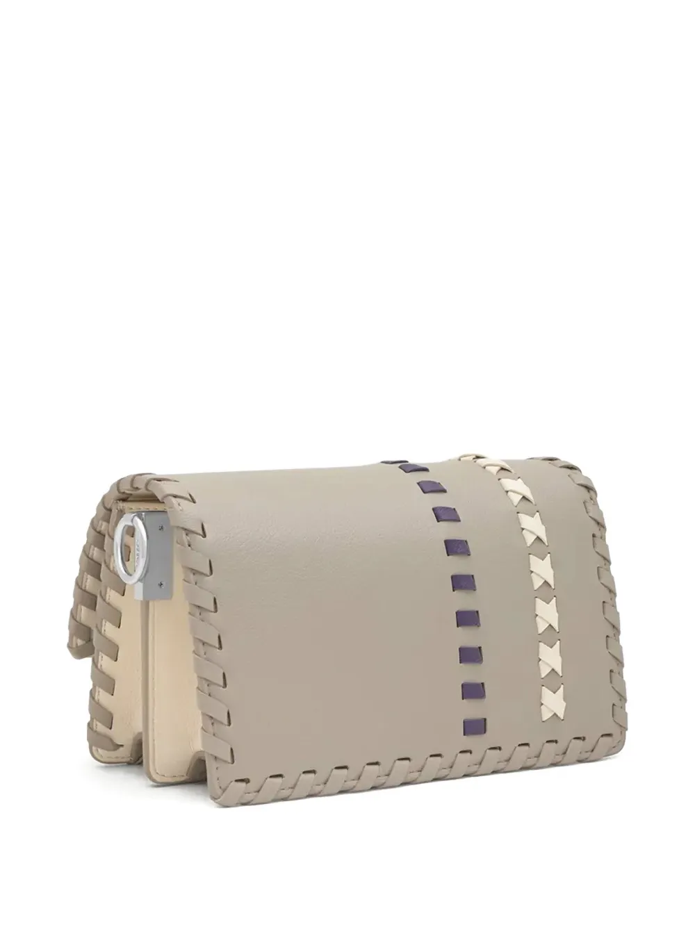 Tous Small Audree Pasadas Shoulder Bag In Gray