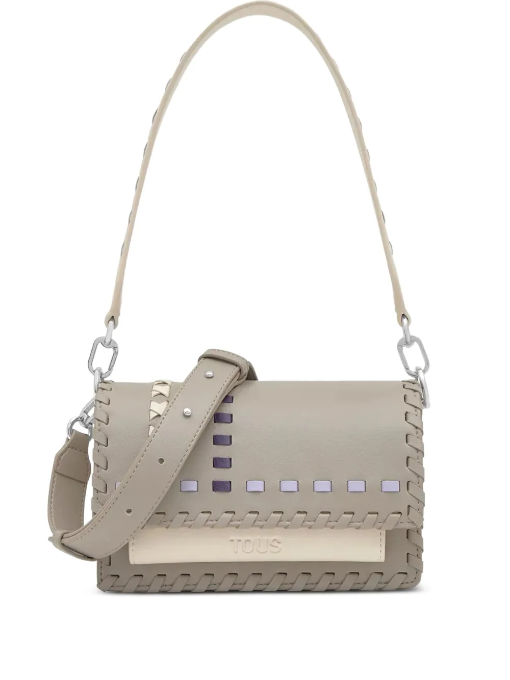 TOUS small Audree Pasadas shoulder bag - ニュートラル TOUS small Audree Pasadas shoulder bag - ニュートラル