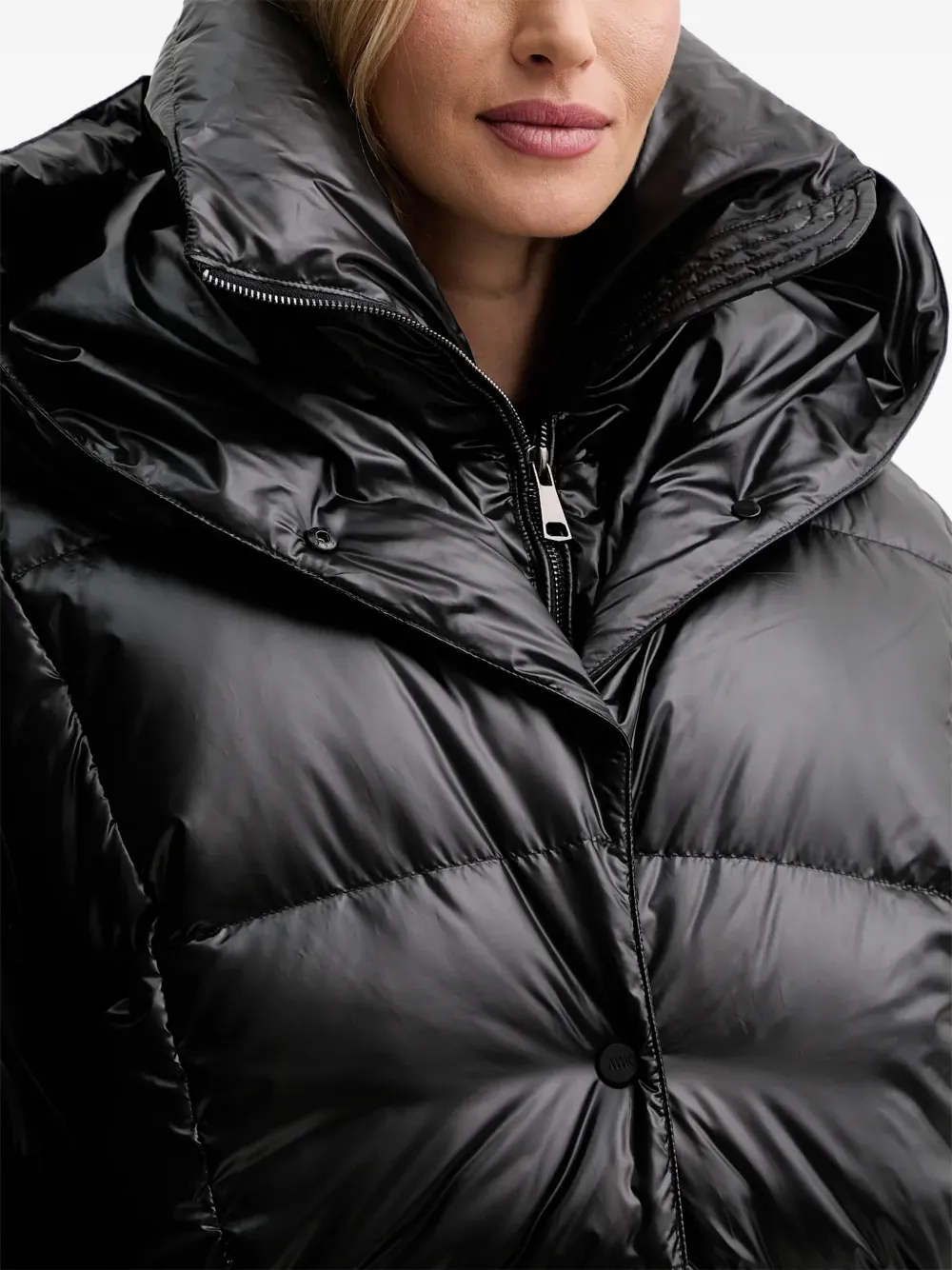  Mmc Studio Hooded Belted Jacket - Black 