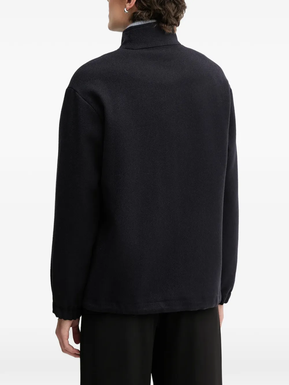  Sandro Ferrone Flap-pocket Zip Jacket - Blue 
