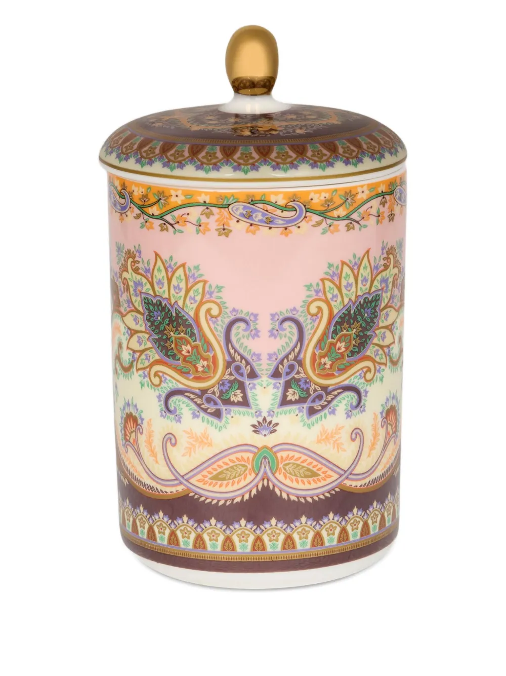 Etro Home Porcelain Candle Jar (9cm) In Pink