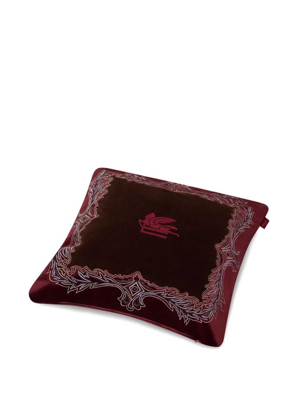 Etro Home Pegaso-embroidered Cushion (45cm X 45cm) In Multi