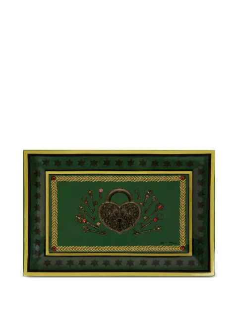 ETRO HOME rectangular-shape ceramic tray (29.5cm x 20cm)