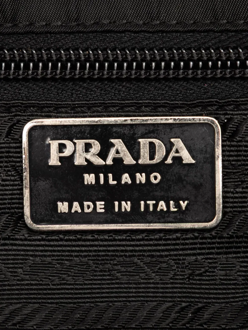 Pre-owned Prada 2000-2013 Tessuto Shoulder Bag In Black