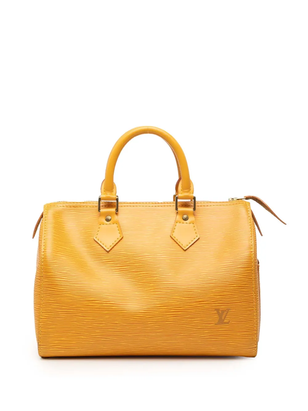 Louis Vuitton Pre-Owned 1995 エピ スピーディ 25 ボストンバッグ - イエロー Louis Vuitton Pre-Owned 1995 エピ スピーディ 25 ボストンバッグ - イエロー