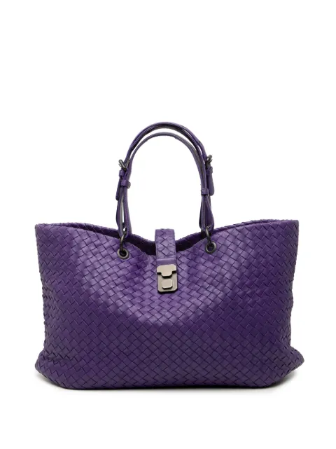 Bottega Veneta Pre-Owned tote Capri grande de piel de napa Intrecciato 2012-2025