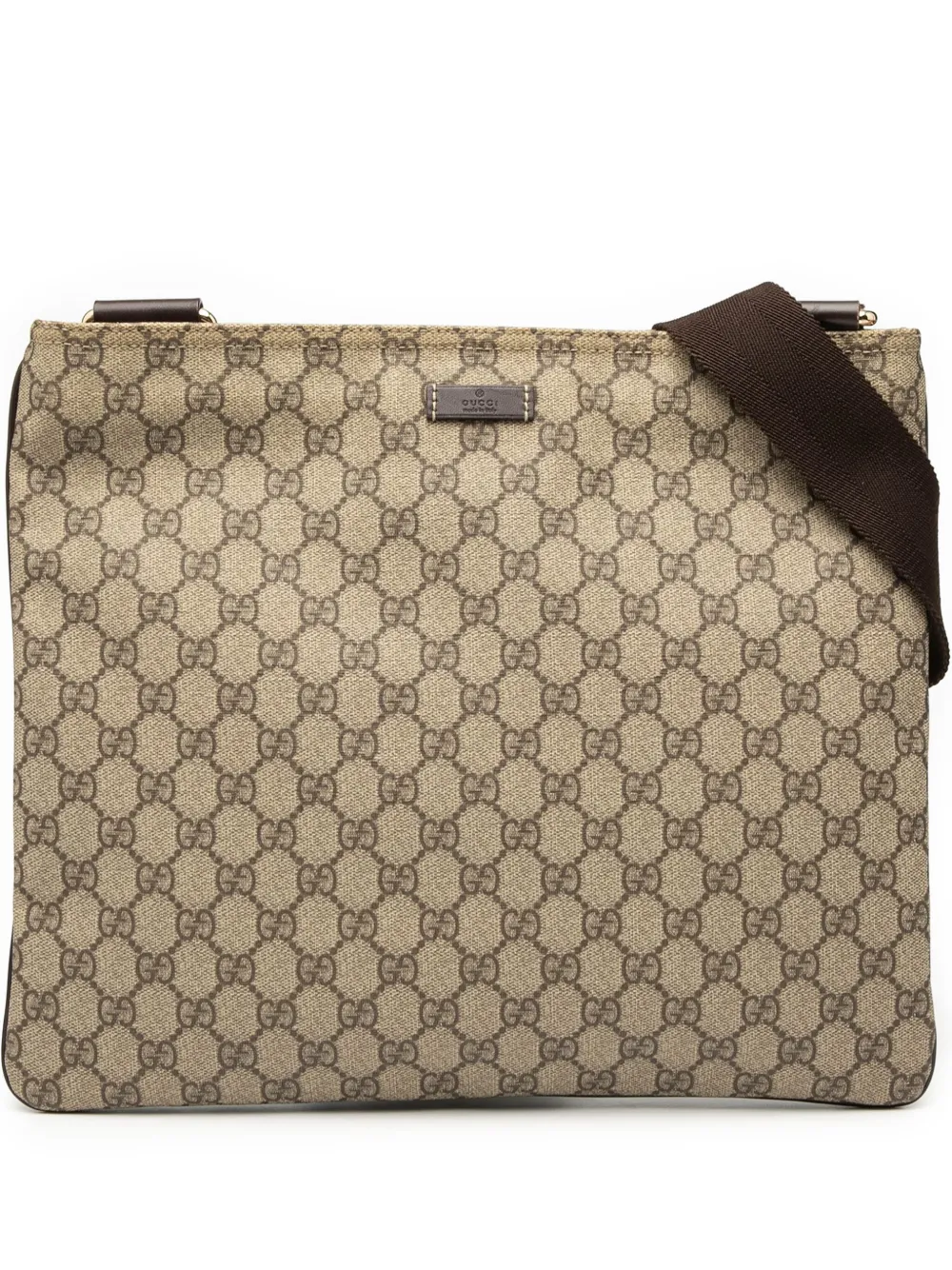 Gucci Pre-Owned 2000-2015 GGスプリーム ショルダーバッグ - ブラウン