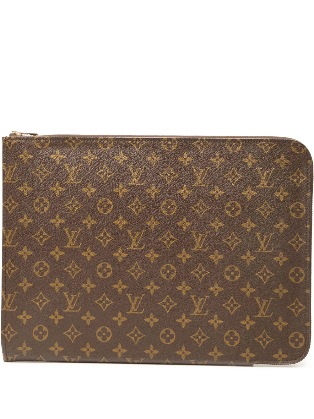 Louis Vuitton Pre-Owned 1990 Monogram Poche Documents Portfolio business bag | Brown | Image 1