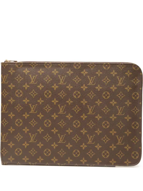 Louis Vuitton Pre-Owned 1990 Monogram Poche Documents Portfolio business bag