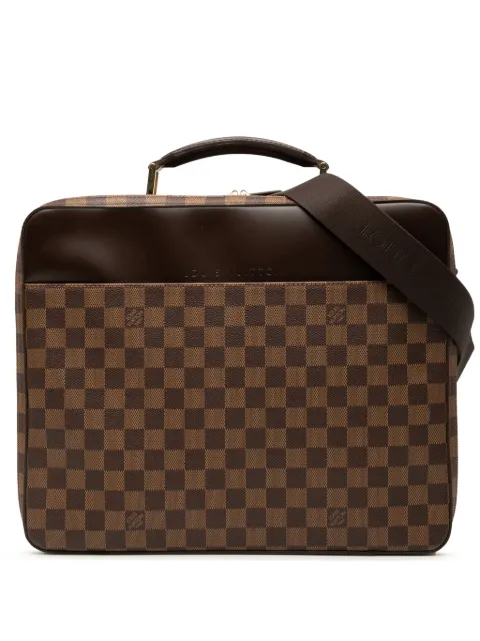 Louis Vuitton Pre-Owned 2005 Damier Ebene Porte Ordinateur Sabana business bag