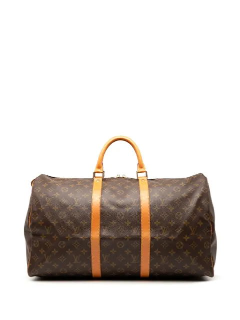 Louis Vuitton Pre-Owned bolsa de viaje Monogram Keepall 50 1995 de archivo