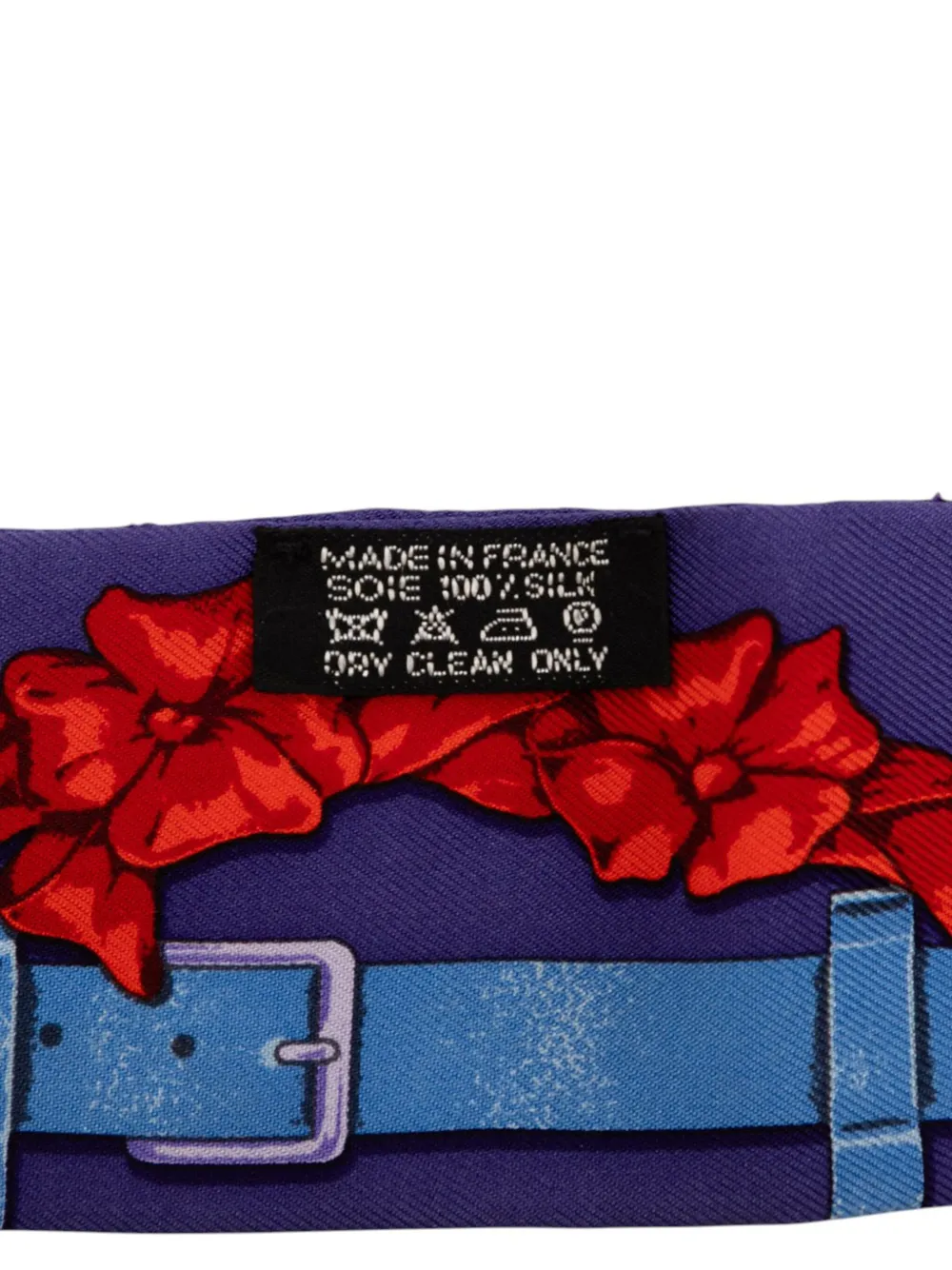 Pre-owned Hermes 1999-2020 Grand Manege Silk Twilly Scarf Scarves In Blue