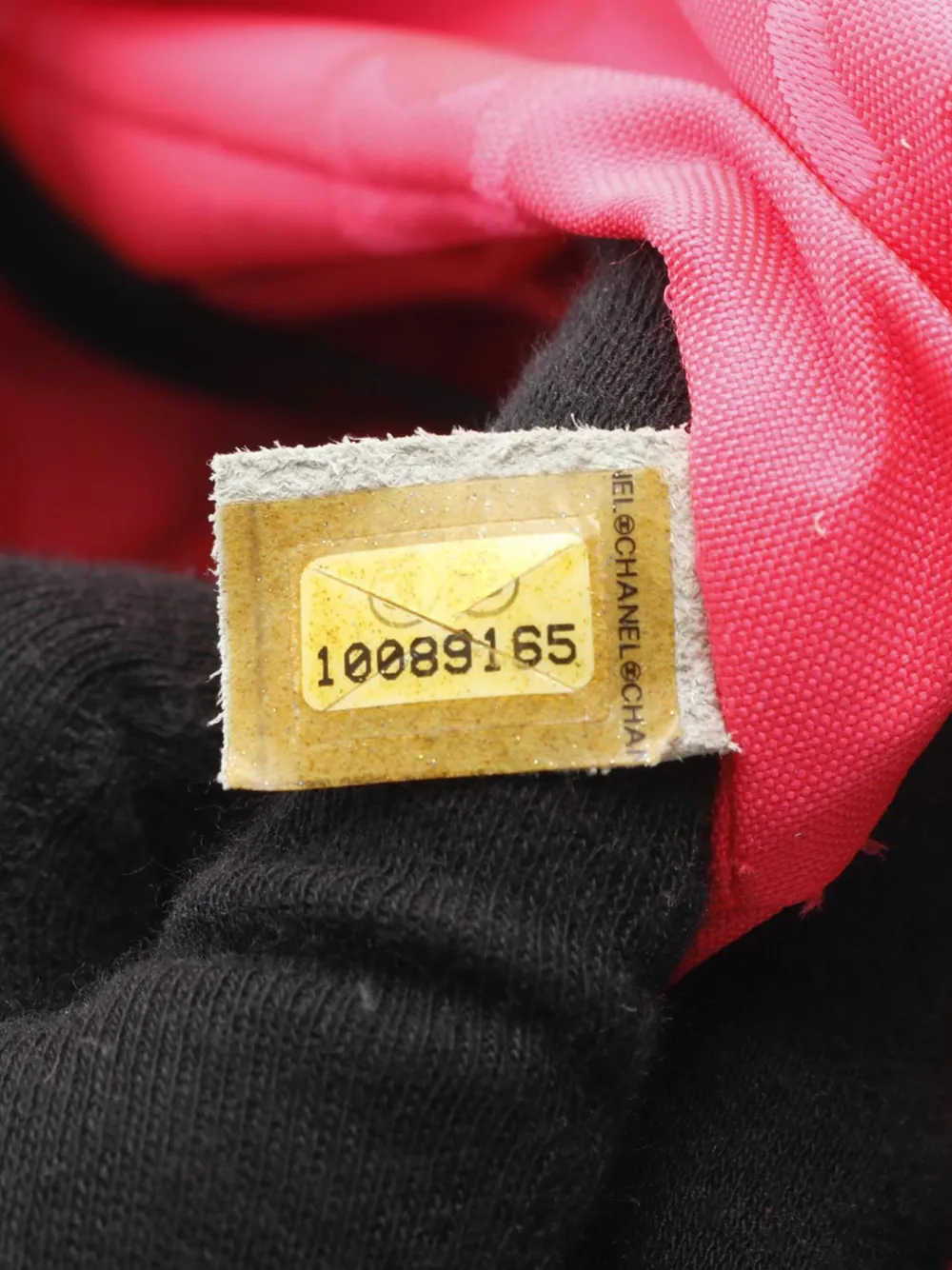 CHANEL Pre-owned 2005-2006 Medium Lambskin Cambon Ligne Tote Bag In Black