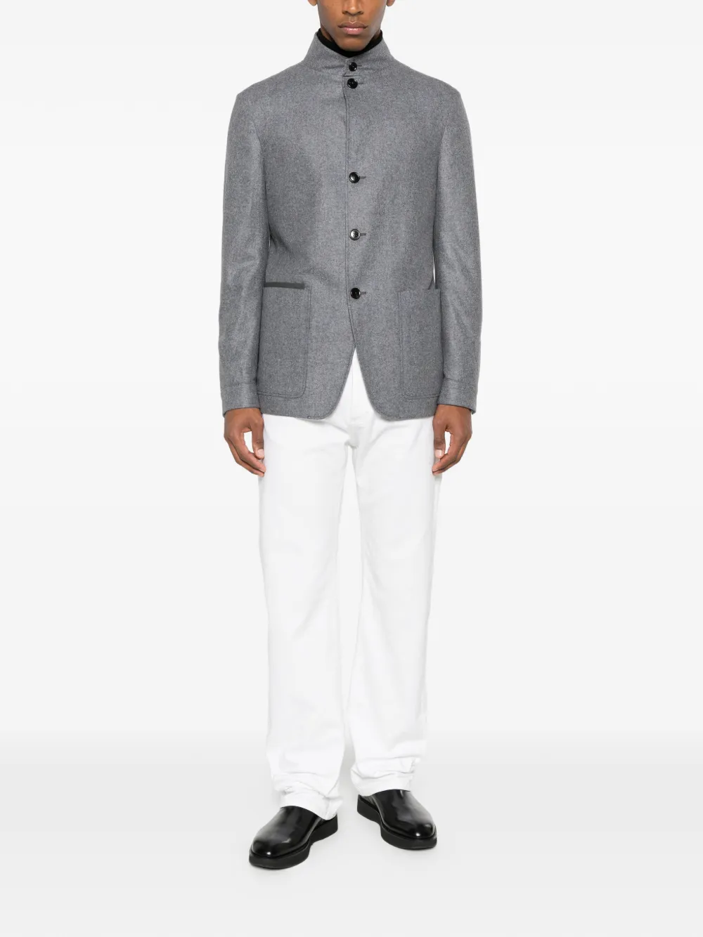 Zegna button pockets jacket | Shirt Jackets | Image 2