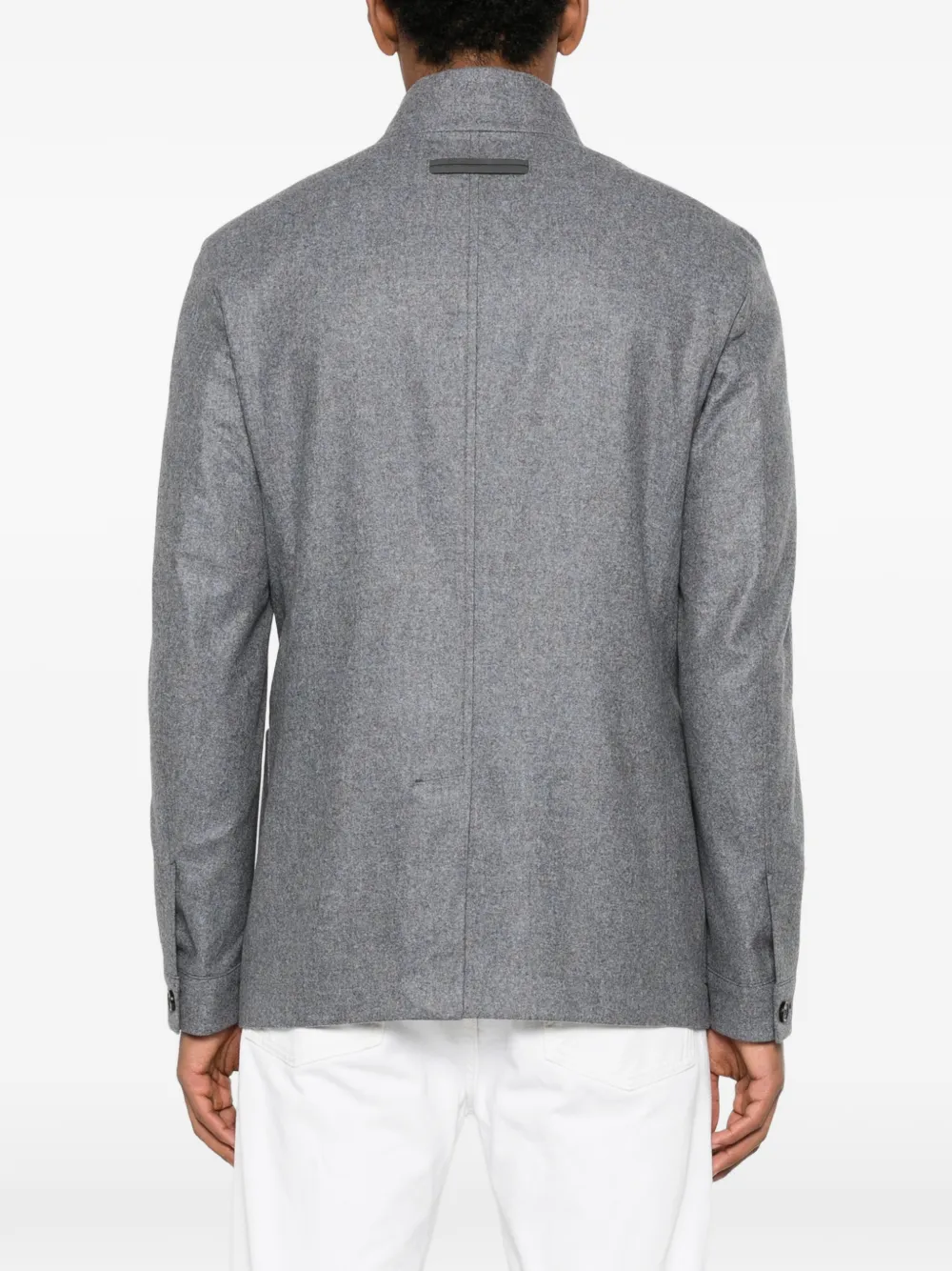 Zegna Jack met opgestikte zakken Grijs