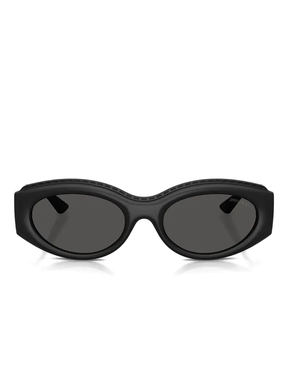 Jimmy Choo Eyewear Sue oval-frame sunglasses - Nero