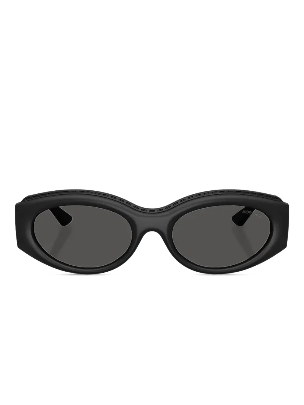 Jimmy Choo Eyewear Sue oval-frame sunglasses | Black | Image 1