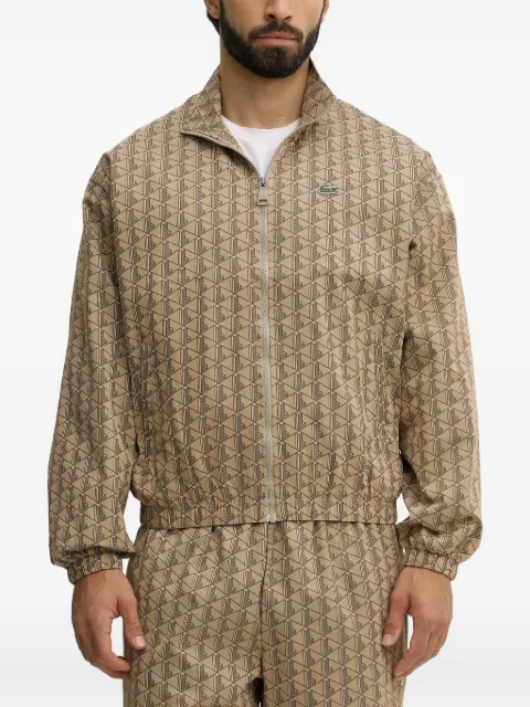 Lacoste Monogram zip jacket